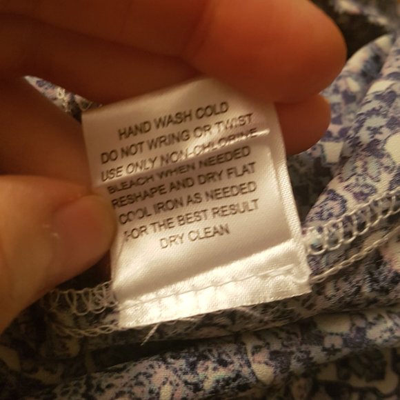 Pink Rose Halter Style Funky Pattern Dress Size L - Picture 9 of 13